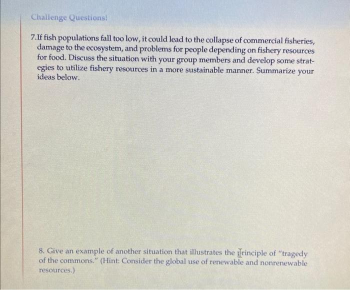 6 What Are Some Things College Students Can Do To Help Ensure That Common Resources Are Used Wisely Challenge Questio 2