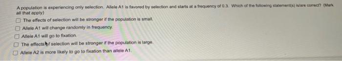 Question 13 You Genotype A Population Of Otters Your Observed Genotype Frequencies Are A1a1 0 5 A1a2 0 3 A2a2 0 2 U 4