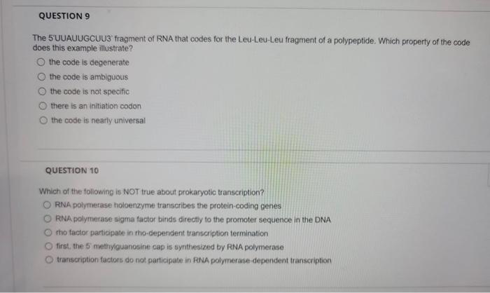 Question 7 Which Of The Following Is True O Bacterial Chromosomes Consist Of Circular Single Stranded Dna Usually Not 2
