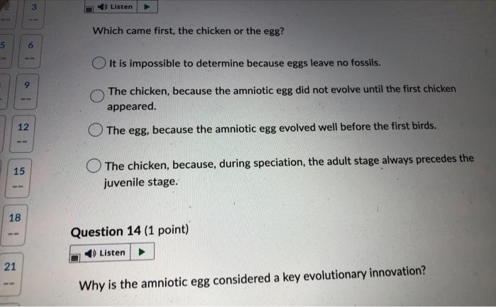 12 15 9 15 18 21 3 40 Listen Which Came First The Chicken Or The Egg It Is Impossible To Determine Because Eggs L 1