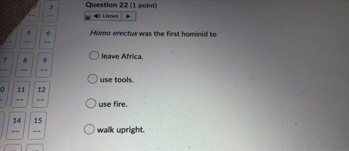 3 Question 21 1 Point 40 Listen The Invertebrate Species That Is The Closest Evolutionary Relative To The Vertebrates 2