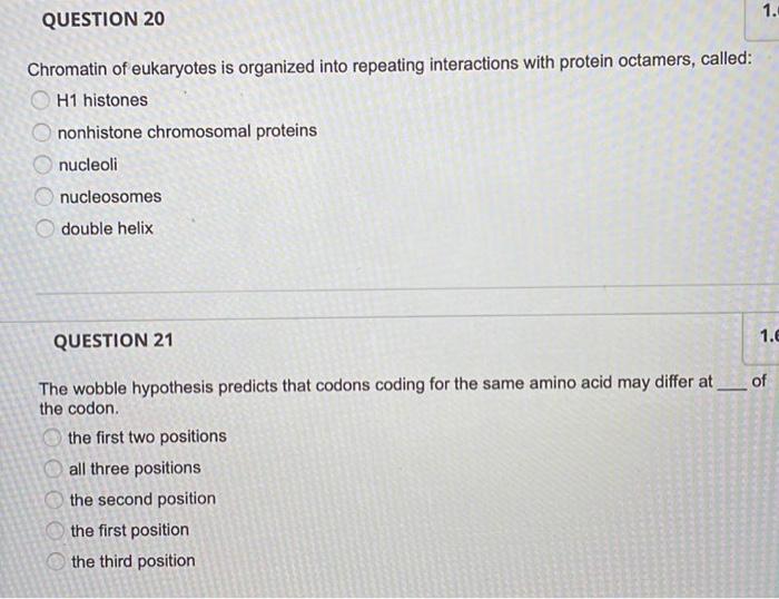 Question 13 An Aminoacyl Trna Synthetase Is A Part Of The Ribosome During Translation Attaches A Specific Trna To Its Co 2