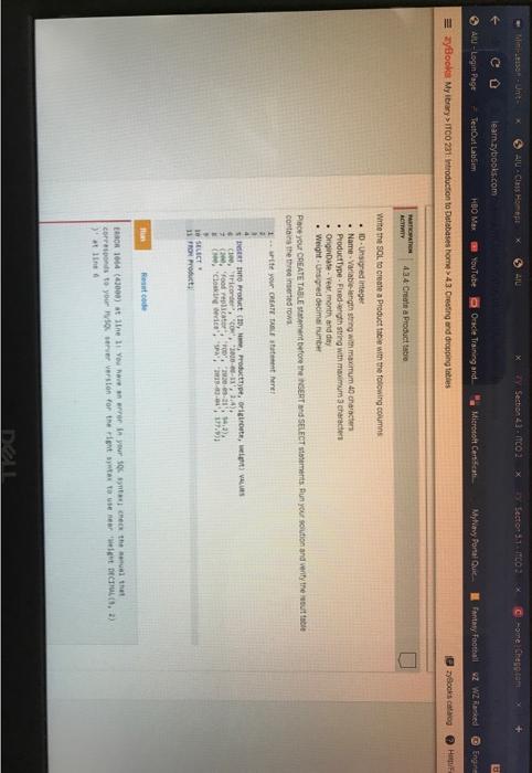 Mimi Lesson Unit Aiu Class Homept X Learn Zybooks Com Testout Labsim Hbo Max Atu Co Alu Login Page Oracle Training And 1