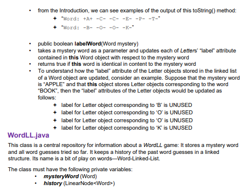 I Need Help With This Assignment Linearnode Java Public Class Linearnode E Private Linearnode E Next Privat 5