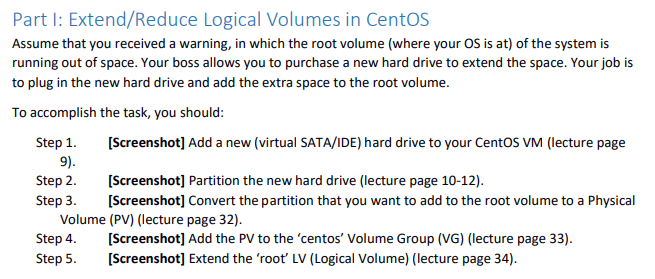 The Commands For These Steps 1