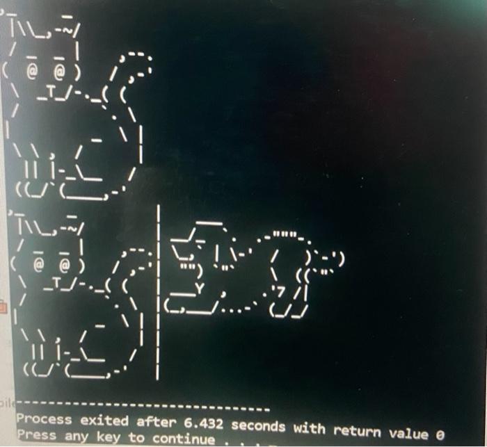 Using C Write A Program To Perform Operations On Images An Image Is A Two Dimensional Array Of Characters 7 6