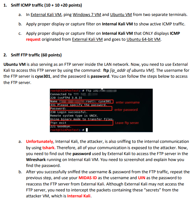 Please Use Wireshark And Show All Screenshots And All Steps And Explain Them 2