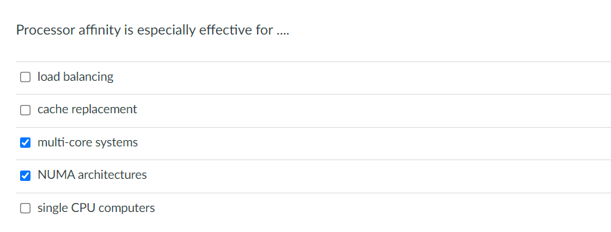 Processor Affinity Is Especially Effective For O Load Balancing Cache Replacement Multi Core Systems Numa Architect 1