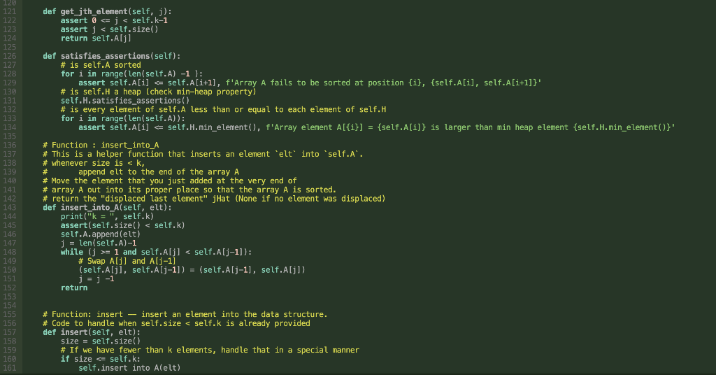 Part Which Is Working First Let Us Complete A Minheap Data Structure Please Complete Missing Parts Below Class 4