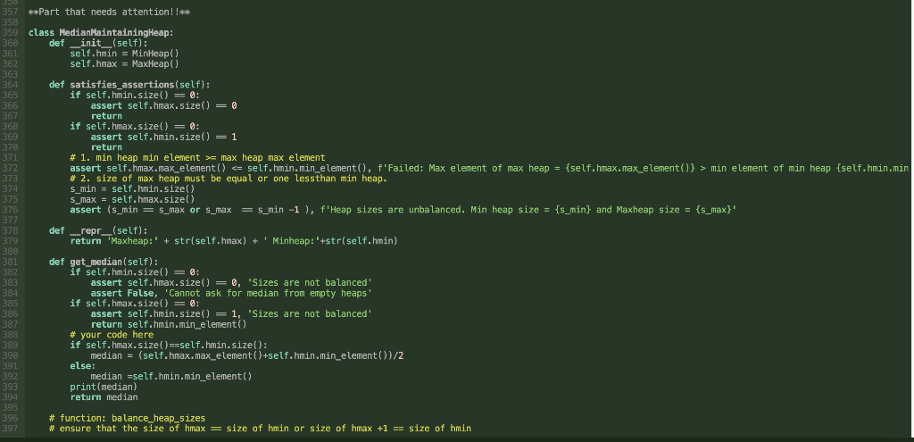 Part Which Is Working First Let Us Complete A Minheap Data Structure Please Complete Missing Parts Below Class 10