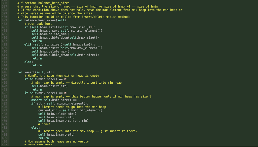 Part Which Is Working First Let Us Complete A Minheap Data Structure Please Complete Missing Parts Below Class 11
