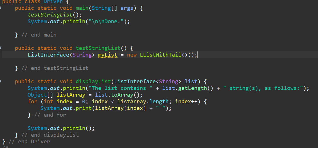 Suppose That You Want An Operation For The Adt List That Adds An Array Of Items To The End Of The List The Header Of Th 2