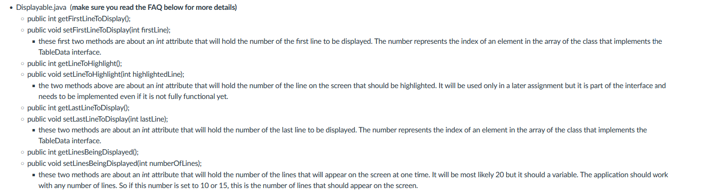 Assignment Objectives 1 Practice On Implementing A Mvc Project 2 Implement Interfaces Deliverables A Zipped Java Proje 7