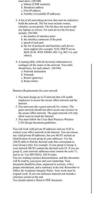 Network Drawing Assignment 2 You Have Been Hired By A Growing Startup As A Computer Network Specialist The Company Is P 2