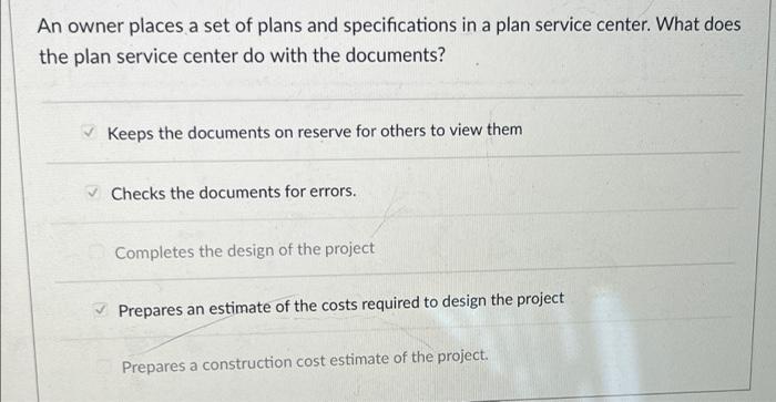 On Public Projects A Design Build Contract Is Typically Awarded Is Based On A Two Phase Selection Process That Focus On 6