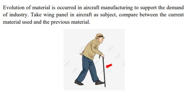 Evolution Of Material Is Occurred In Aircraft Manufacturing To Support The Demand Of Industry Take Wing Panel In Aircra 1