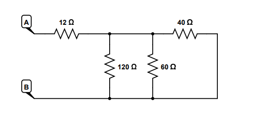 Please Solve This Quastion For The Resistor Networks Below Find The Equivalent Resistance Between A And B Be Sure To 1