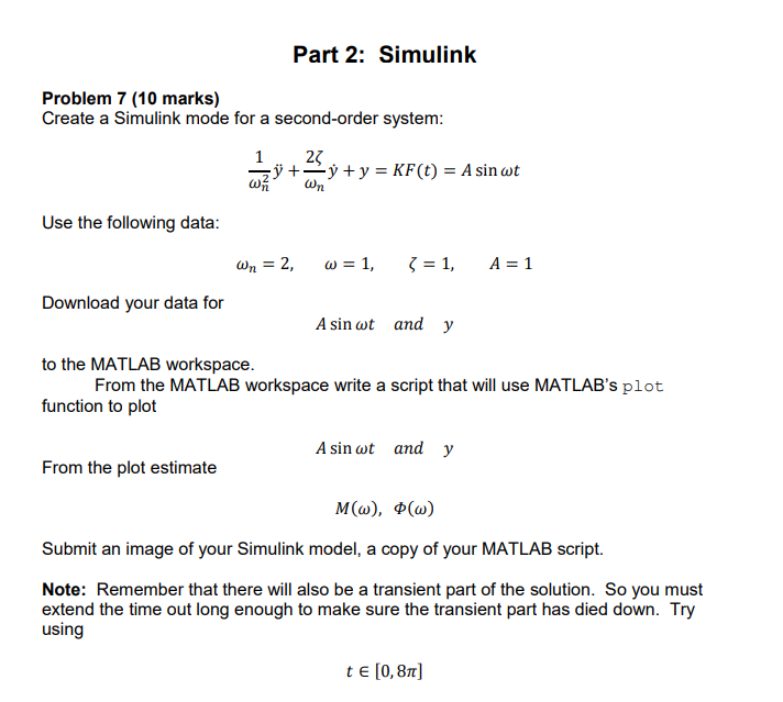 Please Provide A Detail Solution In Simulink 1