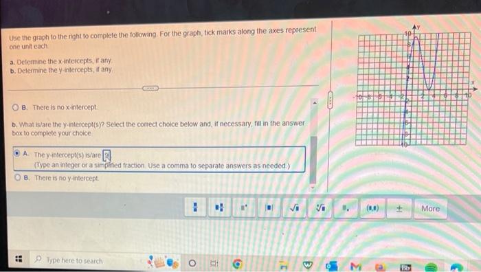 Use The Graph To The Right To Complete The Following For The Graph Tick Marks Along The Axes Represent One Unit Each A 1