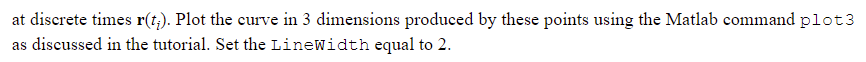 Do Problem 2 Please Provide Matlab Code Thank You The Data Is Similar To These 2