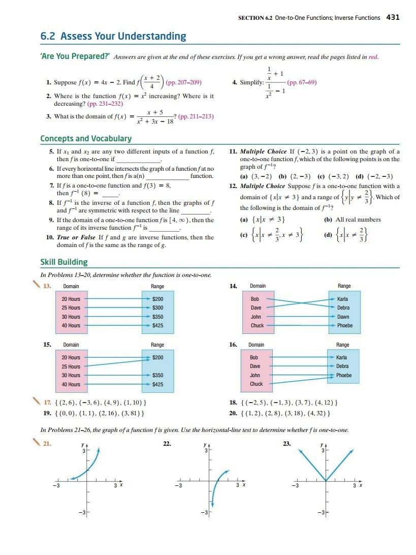 6 2 Assess Your Understanding Are You Prepared Answers Are Given At The End Of These Exercises If You Get A Wrong An 1
