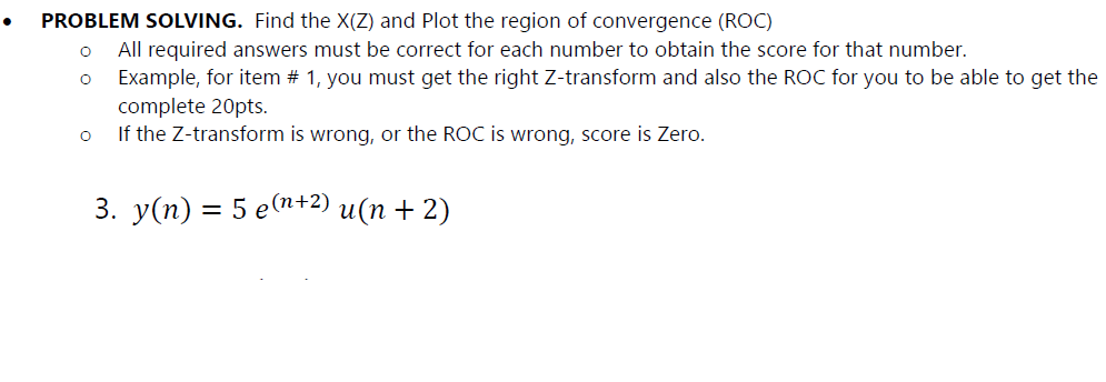 Discrete Time Signals Z Transform 1