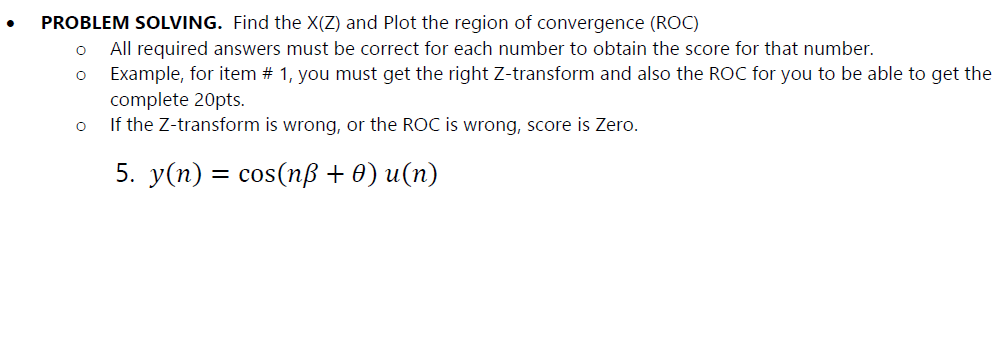 Discrete Time Signals Z Transform 1
