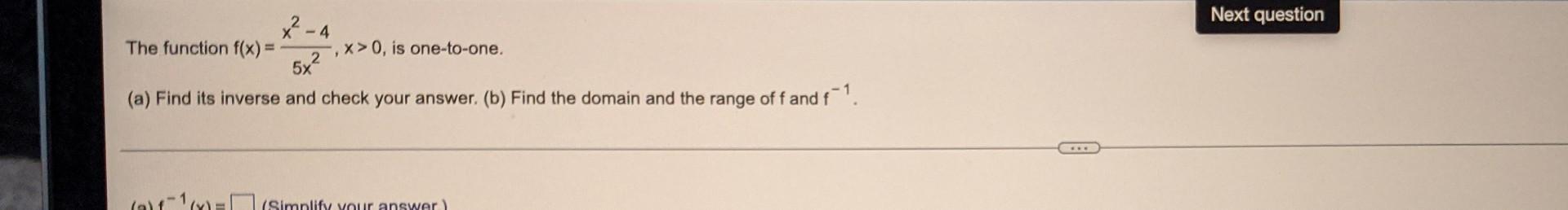 Consider The Functions F X 6x 2 And G X 1 X 2 X A Find F G X B Find G F X C Determine Whether Th 12