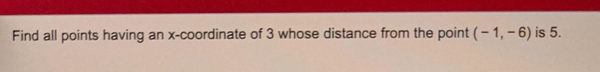 Find The Distance D P P2 Between The Given Points P And P2 P 1 2 P 4 3 Previous Question P Ay 10 P X 5
