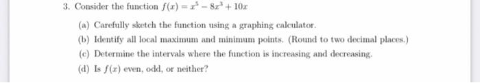 Please Answer Question 3 1