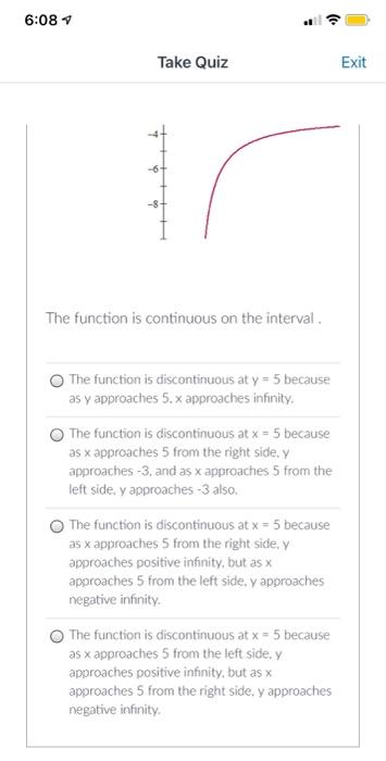 5 Which Statement Best Describes The Behavior Of The Function Graphed Below Hhhh 15 10 5 2 T 60 10 15 20 25 The Fun 2