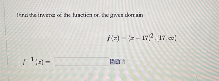 The Volume V Of A Sphere In Terms Of Its Radius R Is Given By V R 73 Express R As A Function Of V And Find The 2