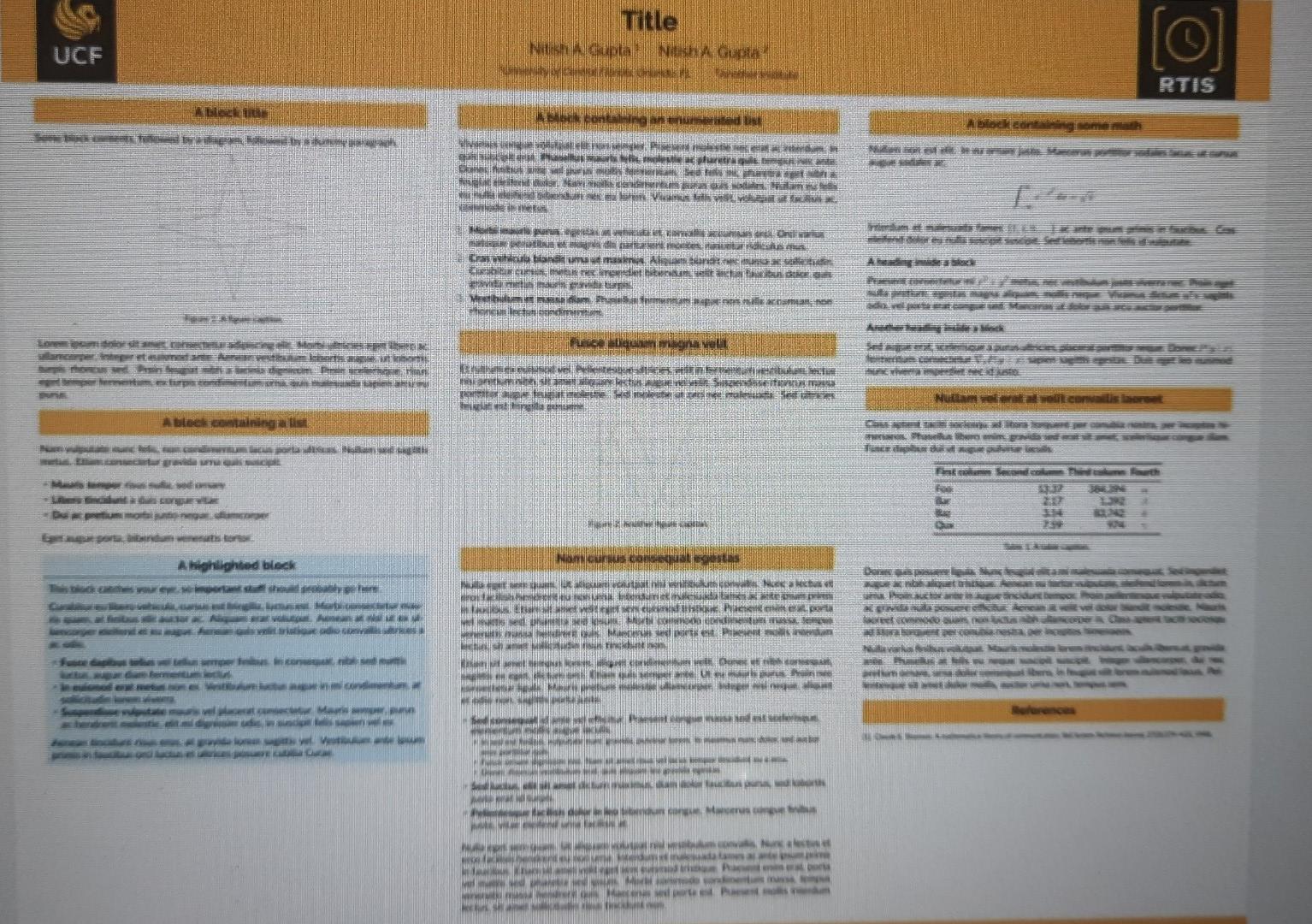 Topic Image Enhancement Using Frequency Domain Filters Information Needed For Writing In A Poster Sample Poster Only N 1