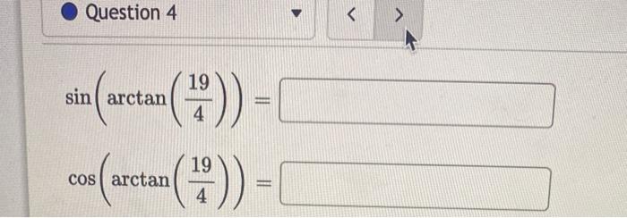 Question 1 Rewrite Using Sines And Cosines Csc Y Tan Y Csc Y Tan Y Nott Me Question 2 Suppose X 4 Tan A 4
