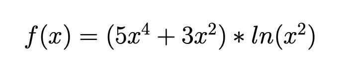 Find The Second Derivative Of The Below Function Simplify Your Answer 1