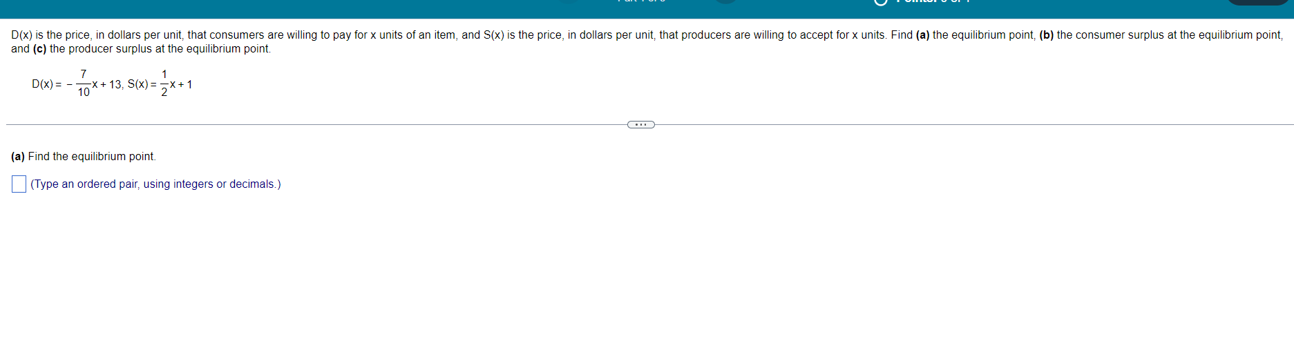 D X Is The Price In Dollars Per Unit That Consumers Are Willing To Pay For X Units Of An Item And S X Is The Price 1