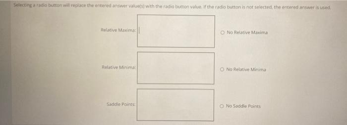 Use The Second Derivative Test If Necessary To Classify The Critical Points Of Z F X Y If The Test Fails Classify 2