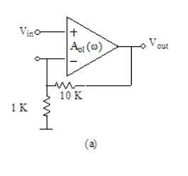 22 The Rf Amplifier Given In Fig 4 32 A Is Designed Using An Opamp The Open Loop Voltage Gain Of The Opamp Is Given 2