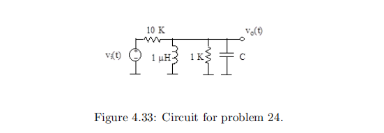 Vi T In Fig 4 33 Is Given As Vi T Al Cos 2716 106t A2 Cos 28 10t And Assume That The Output V T Bicos 2 2