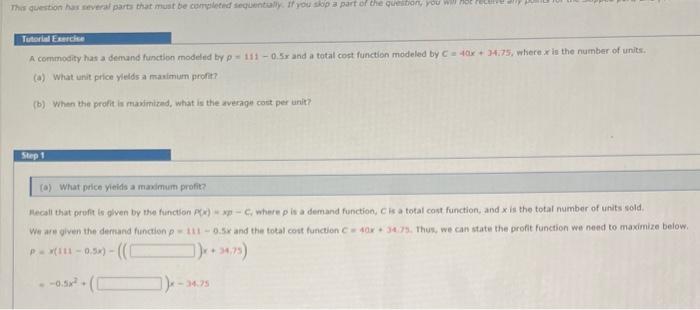 This Question Has Several Parts That Must Be Completed Sequentially If You Skop A Part Of The Question You Will Not Tu 1
