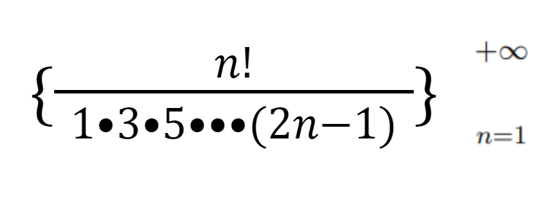 N 1 3 5 2n 1 N 1 1