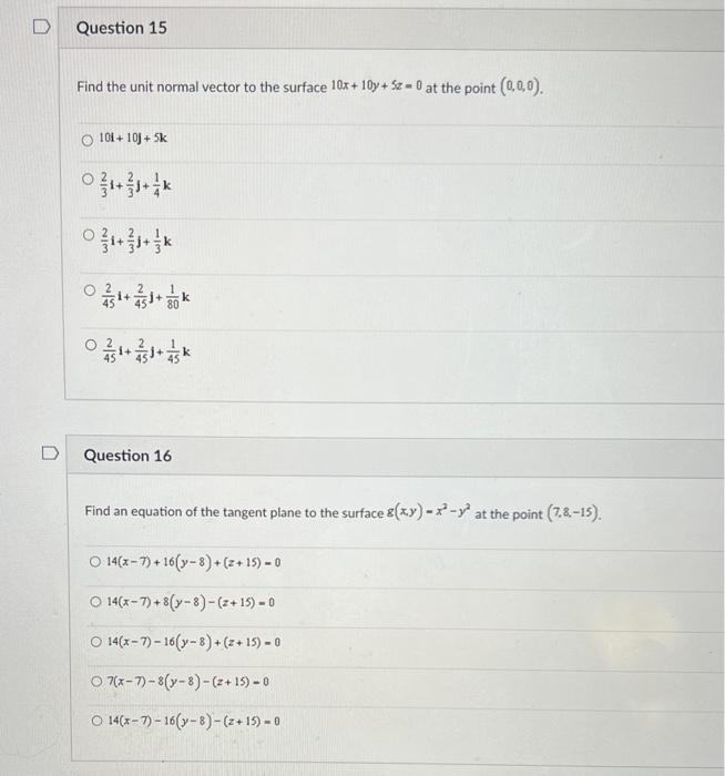 D Question 13 Find The Directional Derivative Of The Function At P In The Direction Of V F X Y X P 5 4 O 922 2
