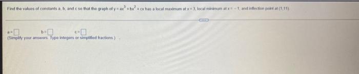 A Find The Open Interval S On Which The Function Is Increasing And Decreasing B Identify The Function S Local And Abs 2