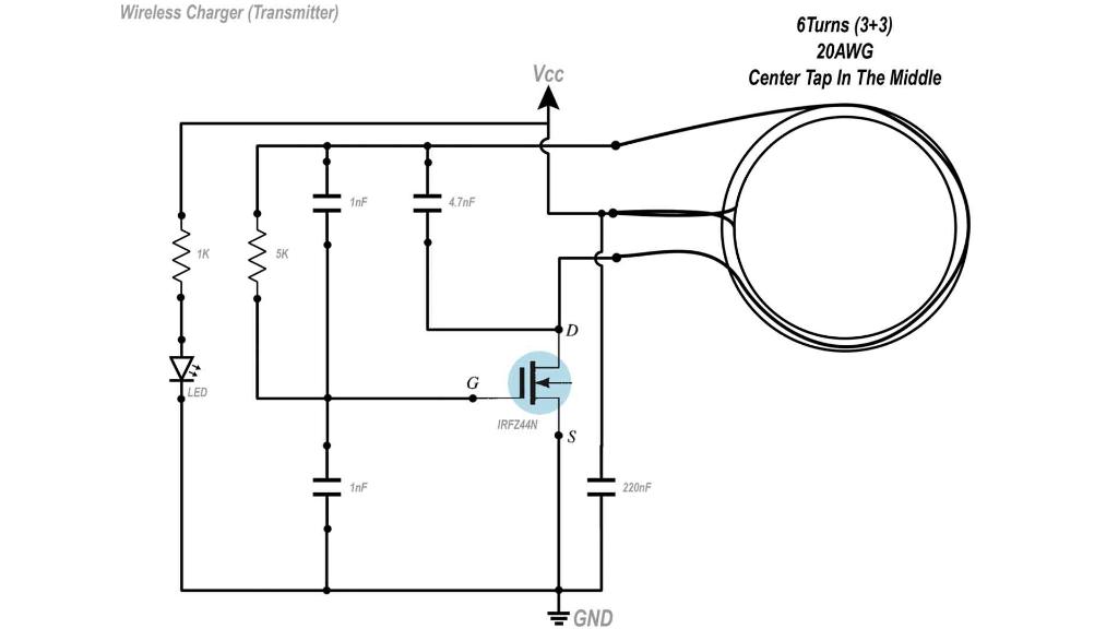 Hello I Am Trying To Build A Wireless Phone Charge Using The Below Circuits Could You Please Explain How The Two Circu 1
