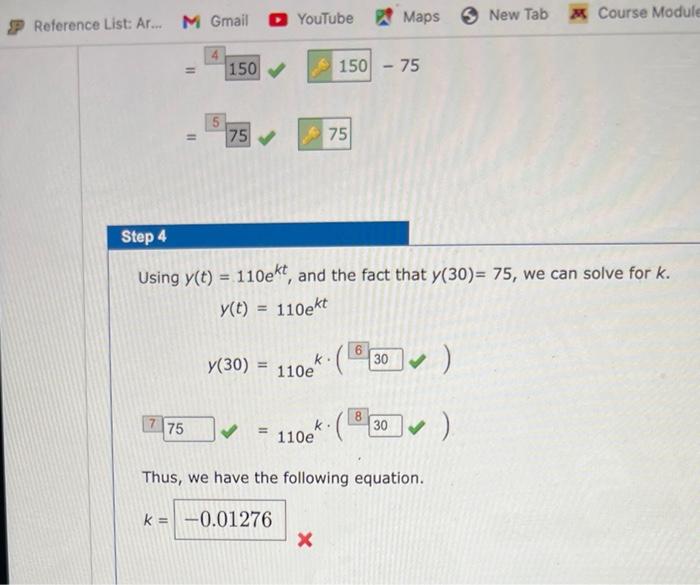 Reference List Ar M Gmail 7 11 75 4 150 5 75 Youtube Y 30 Step 4 Using Y T 110ekt And The Fact That Y 30 2