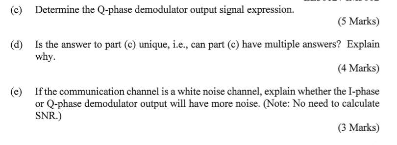 1 X T Sin 6200 7 7d4 Sin 5800 Na 1d4 Sinc 800t Cos 6000 74 Od4 Is A Qam Quadrature Amplitude Modula 2