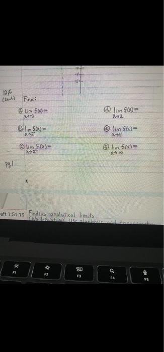 125 2006 Pg Find Lim 56 X4 3 Lim 5 X X 2 Lim F X Xat Eft 1 51 19 Finding Analytical Limits F2 Lim 500 X 2 3