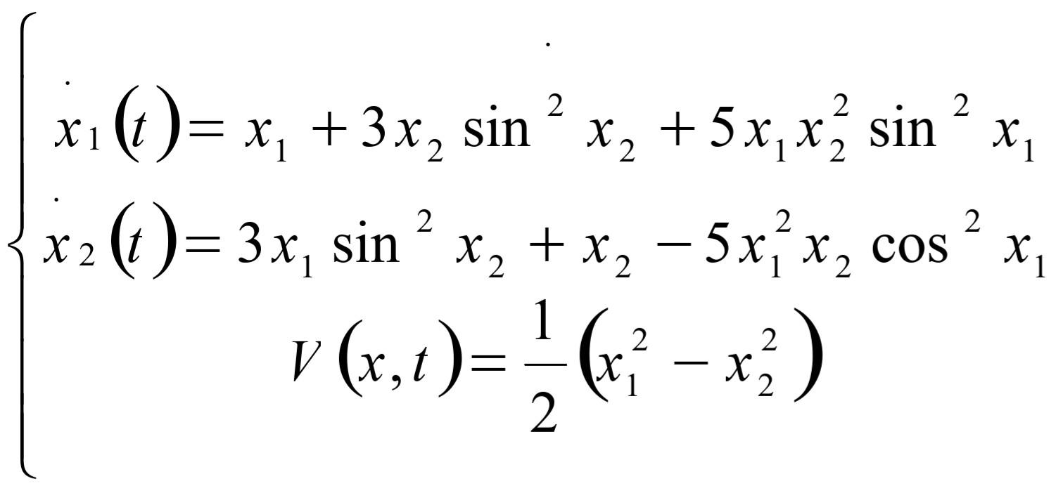 Given Photo Attached Please Use Theorem 4 5 To Prove That The Equilibrium Point At Origin Is Unstable 1