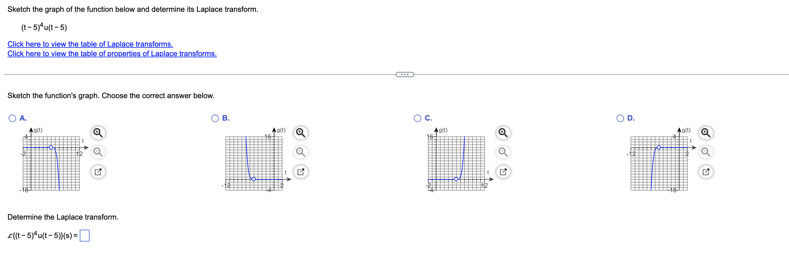 Let F T Be A Function On 0 C The Laplace Transform Of Fis The Function F Defined By The Integral F S Use This D 2