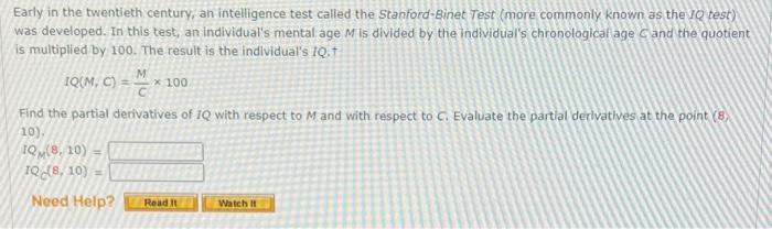 Early In The Twentieth Century An Intelligence Test Called The Stanford Binet Test More Commonly Known As The Iq Test 1